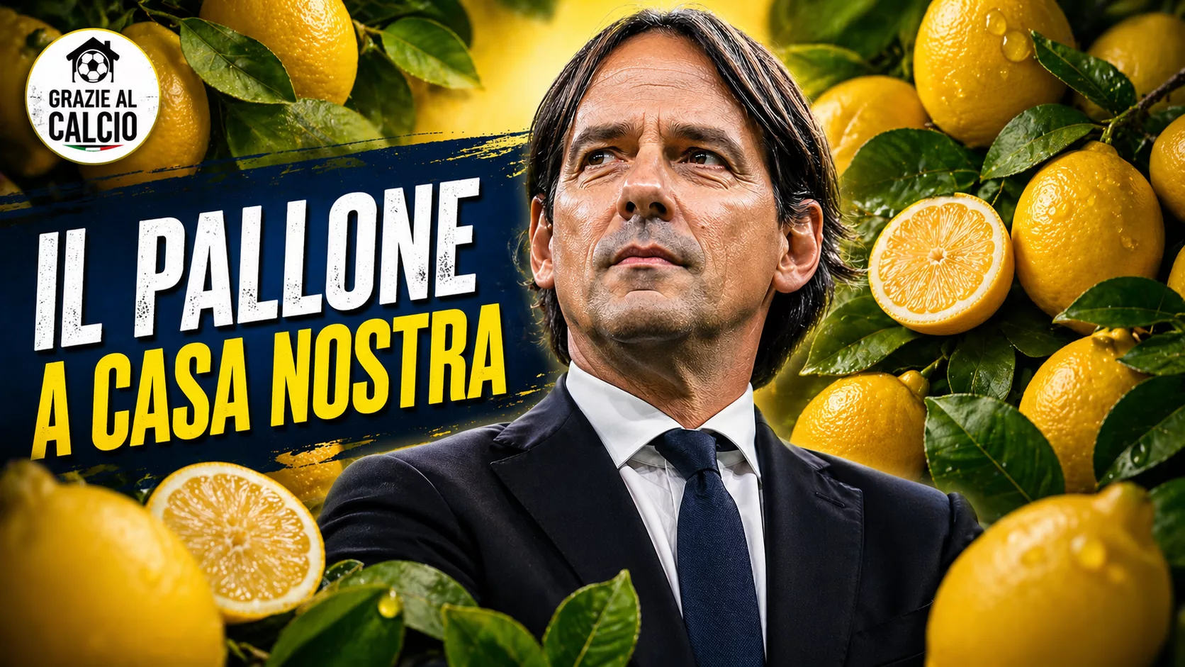 Napoli, trasferta a Como tra campo e polemiche arbitrali 1 La copertina della nuova puntata di Grazie al Calcio - Il pallone a casa nostra