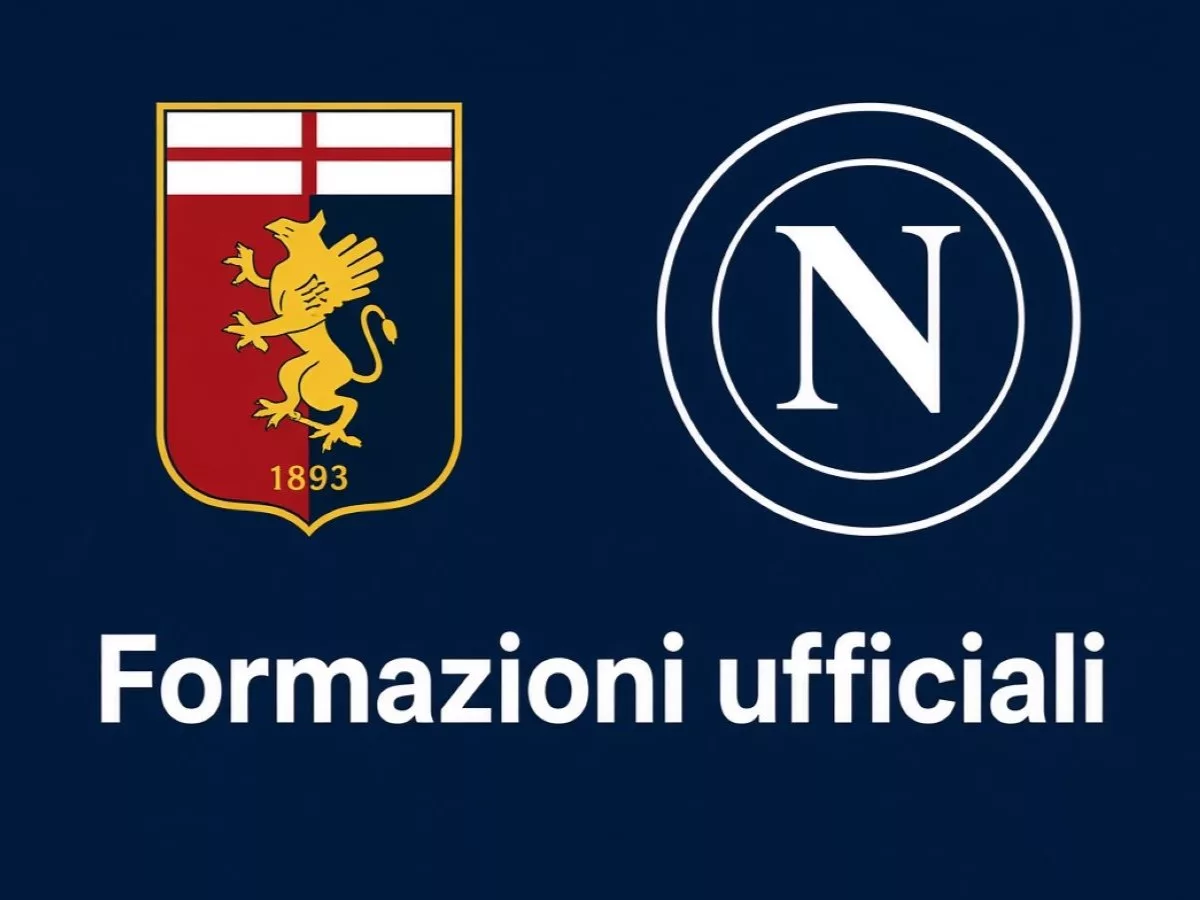 Genoa - Napoli, le formazioni ufficiali 1 Genoa - Napoli